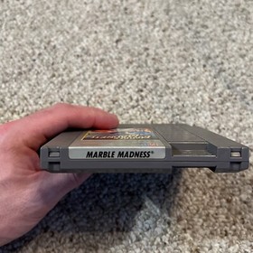 MARBLE MADNESS - Nintendo NES Video Game Authentic Cartridge Only