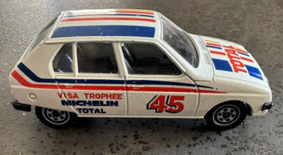 Miniature Voiture CITROEN VISA Trophée MICHELIN TOTAL Solido 1:43 - Occasion