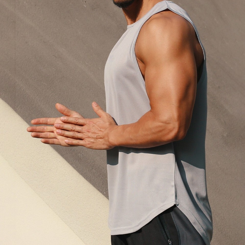 Men's Vest Vest Brand New Casual Elastic Regular Sleeveless Daily