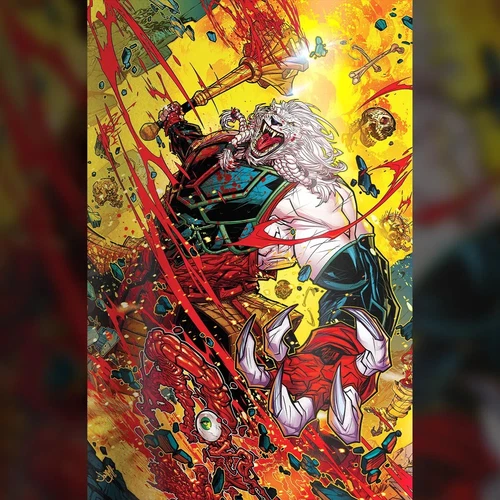 BATTLE BEAST #1 JONBOY MEYERS DALLAS FAN EXPO VIRGIN FOIL VARIANT NEW UNREAD B/B