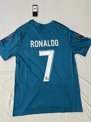 *MAGLIA REAL MADRID 2017/18 CRISTIANO RONALDO 7 CR7 ROVESCIATA Bicycle kick*