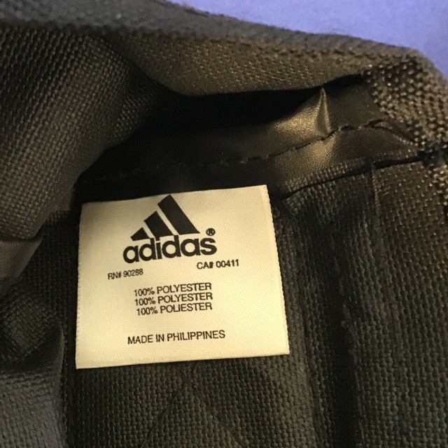 Adidas Black Three Line Orange Laptop Bag RN 90288 eBay