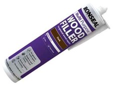 Ronseal Multipurpose Wood Filler Cartridge 310ml Natural,Light,Medium,Dark,White