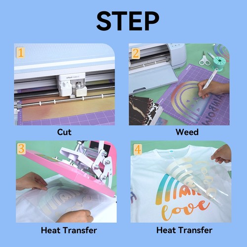 18pc Sublimation Transfer Sheets 4.5x12" - Solid Colors for T-Shirts - Picture 4 of 9