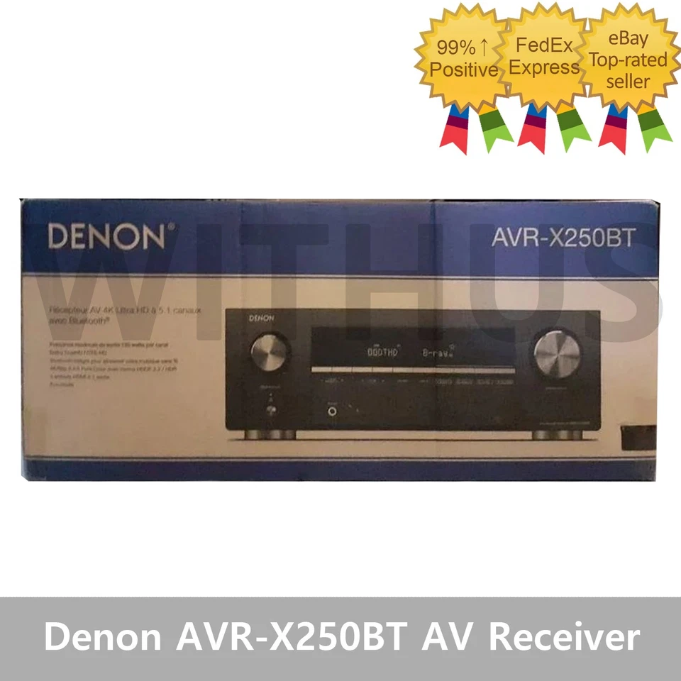 DENON　5.1chアンプ　AVR-X550BT Denon AVR-X550BT AV Receivers,buy online at jamsticks.com