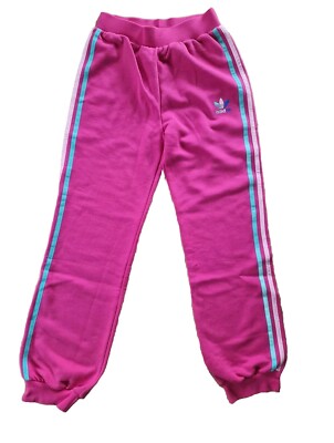 Adidas J ADI TRACK PANT Mädchen Hose , P01832 , Rosa , Neu