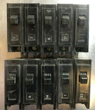 x10 Westinghouse Circuit Breaker - Type BA 20 amp - 120/240V
