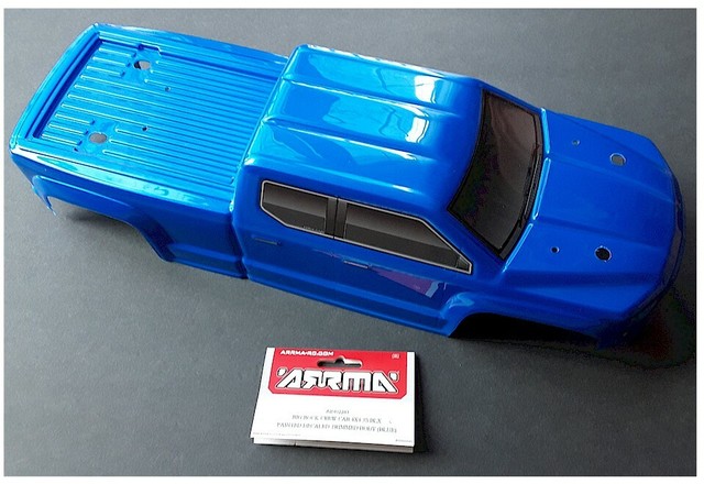 ARRMA Big Rock Crew CAB 4x4 3s BLX Blue 