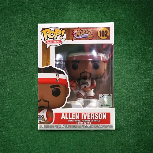Funko Pop! NBA #102 - Allen Iverson HWC Philadelphia 76ers Funko Pop *MINT*