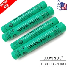New! 4-Pack 3.6V 2200mAh NIMH Battery for Streamlight Stinger LED HP XT 75375 M9
