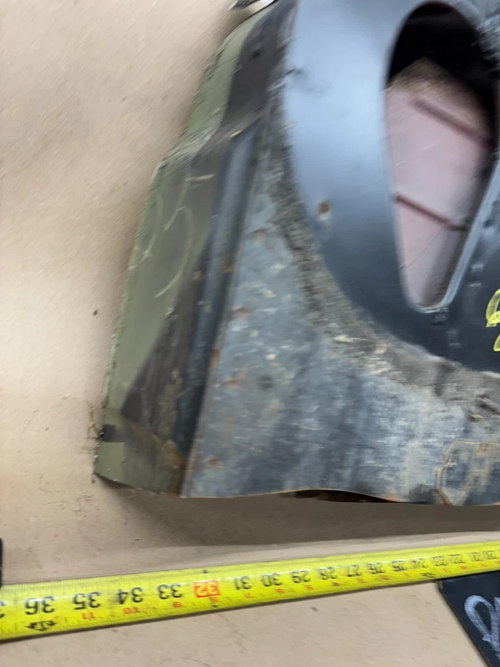 1965-1968 FORD GALAXIE LTD COUNTRY SQUIRE FIREWALL HEATER BOX PATCH PANEL REPAIR - Image 2 of 4