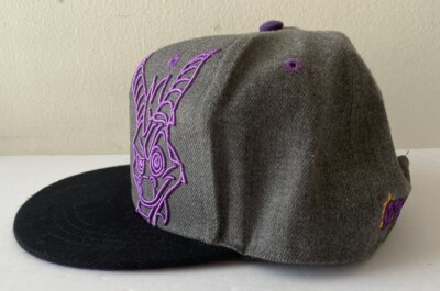 Spyro The Dragon Numskull SnapBack Hat 2018 Gray Purple PS1 Game