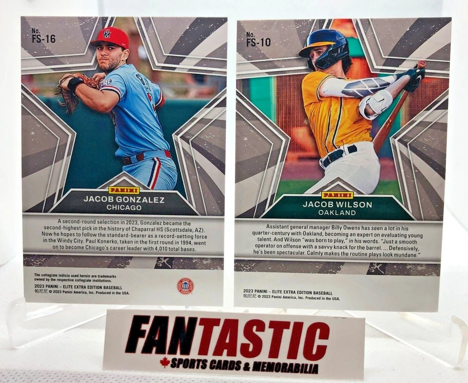 2023 Panini Elite Extra Edition FUTURE STAR STATUS Insert Card YOU PICK - Image 2 of 2