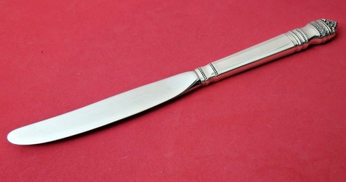 DANISH BAROQUE by Towle STERLING SILVER Modern TRUE DINNER Size KNIFE 9 3/4" - Picture 6 of 6