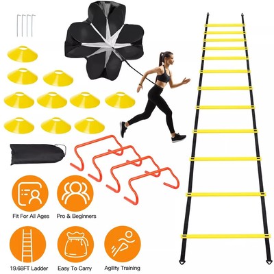 Speed Agility Training Equipment Kit Soccer Football Training For Pro Beginner