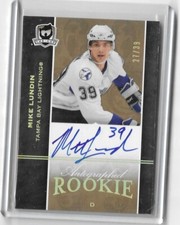 2007-08 The Cup MIKE LUNDIN Gold Auto Rookie Rare SP RC Ottawa Senators #/39