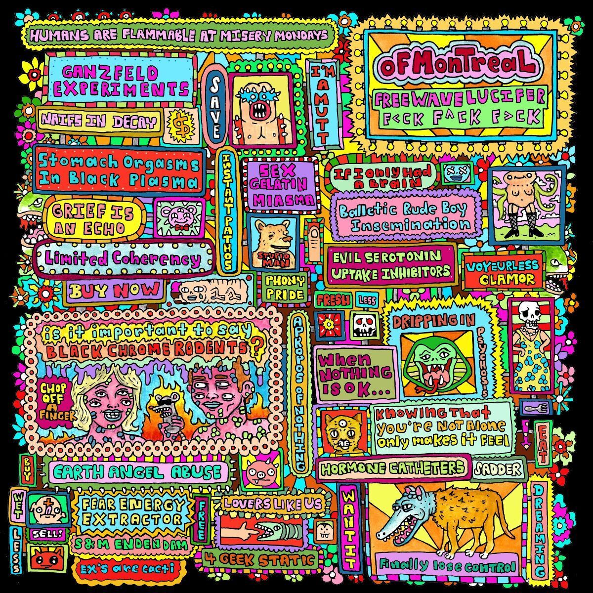 of Montreal Freewave Lucifer F<ck F^ck F>ck (CD) Album