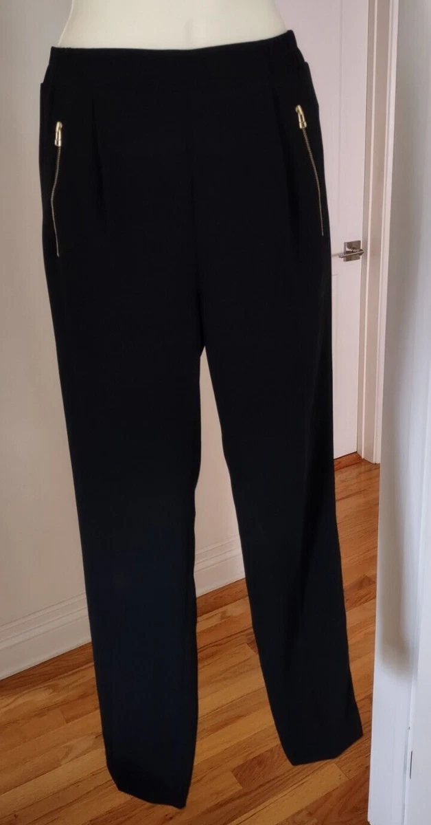 DAY Birger et Mikkelsen Women Pants Zip Front Pockets Size EU 34, US Size 6