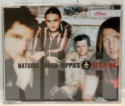 CD-Single  NATURAL BORN HIPPIES - Get It On