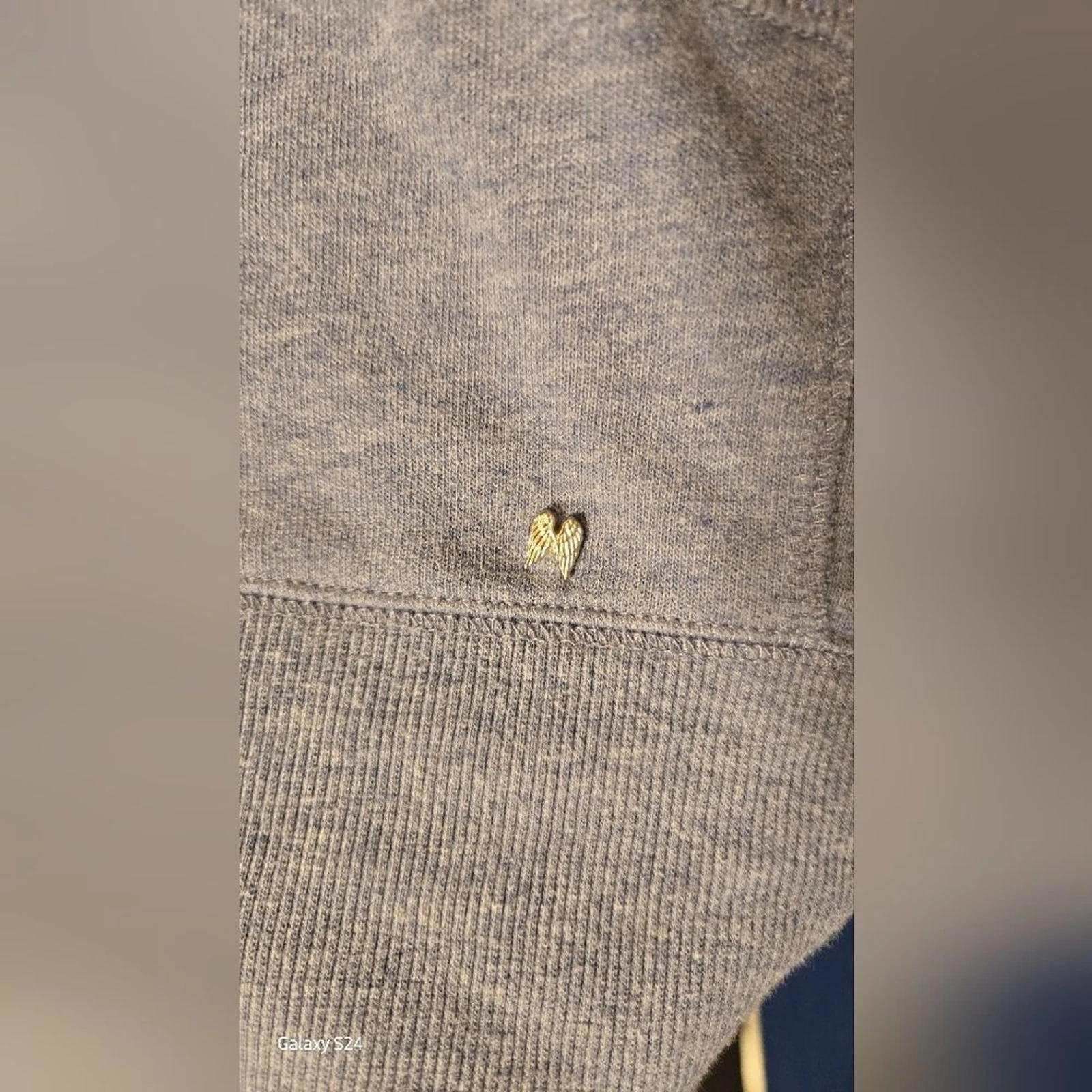 UNDERCOVER Felpa con cappuccio Victoria's Secret Everyone Loves an Angel full zip blu donna M vintage