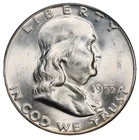 1955 Franklin Silver Half Dollar ANACS MS-65 Bugs Bunny FS-401
