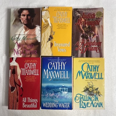 Lot Of 6 Historical Romances by Cathy Maxwell Very Good Condition