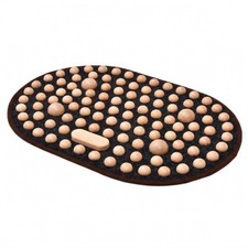 Wooden Foot Massage Mat Standing Use Acupressure Foot Mat Textured Textile