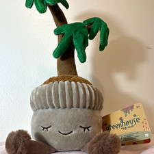 Stuffed Plant Russ Greenhouse Money Tree Plush brand new 16 inch