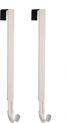 Haute Decor Adapt Adjustable Length Wreath Hanger - 2 Pack (White) - Two Identic