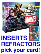 2026 Topps Chrome Marvel Comics -Pick Your Ca...