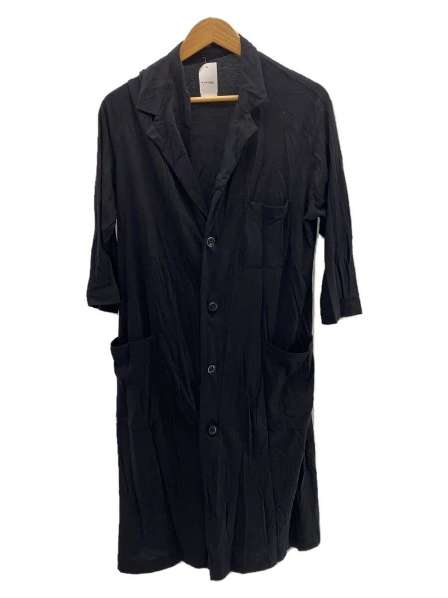 ALTRA Cappotto YOHJI YAMOTO Altro Saggio YS T07 062 2 Cotone Nero Tinta Unita