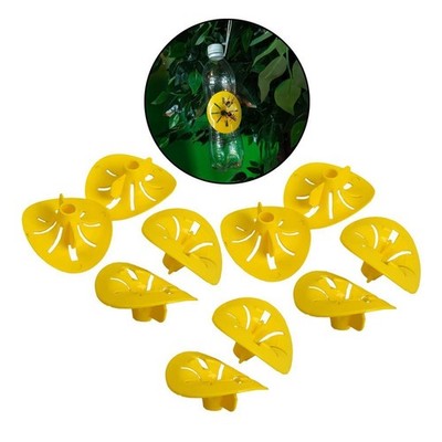 10 Stück Bienenfänger Blumenförmiger Garten Home Killer Mini Flying Wasp Trap