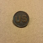 Vintage U.S. Military WW1 Screw Back Lapel Collar Pin