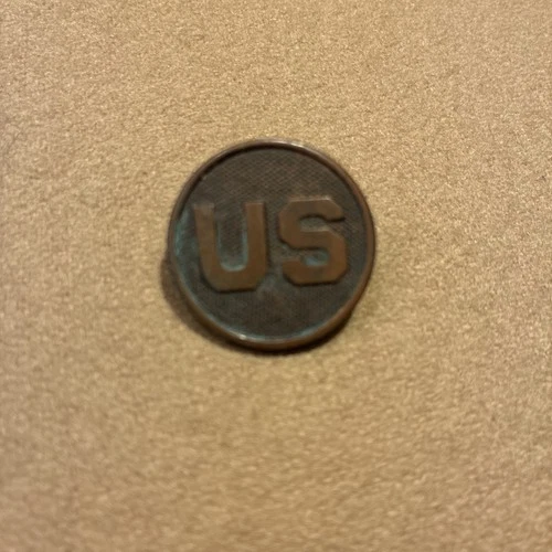 Vintage U.S. Military WW1 Screw Back Lapel Collar Pin