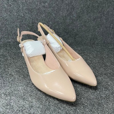 CLARKS Kepley Lane Pump Women's Size 7 M Light Pink Leather
