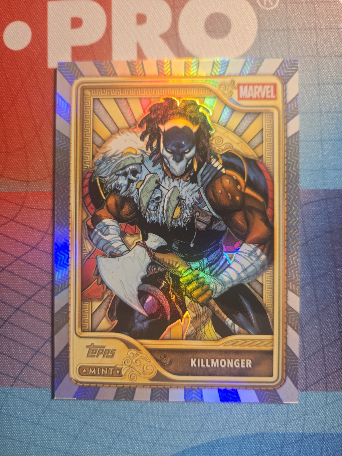 2026 Topps Marvel Mint KILLMONGER Base Gold Card #84 @QQ02
