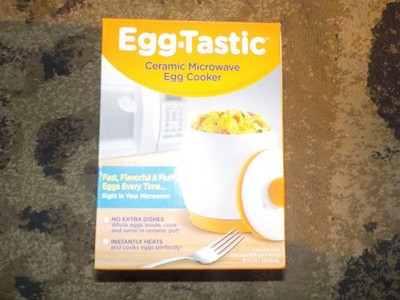 Egg-Tastic Ceramic Microwave Egg Cooker