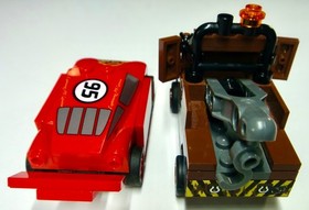 LEGO Cars: (8201) Radiator Springs Classic Mater & (8200) Lightning McQueen
