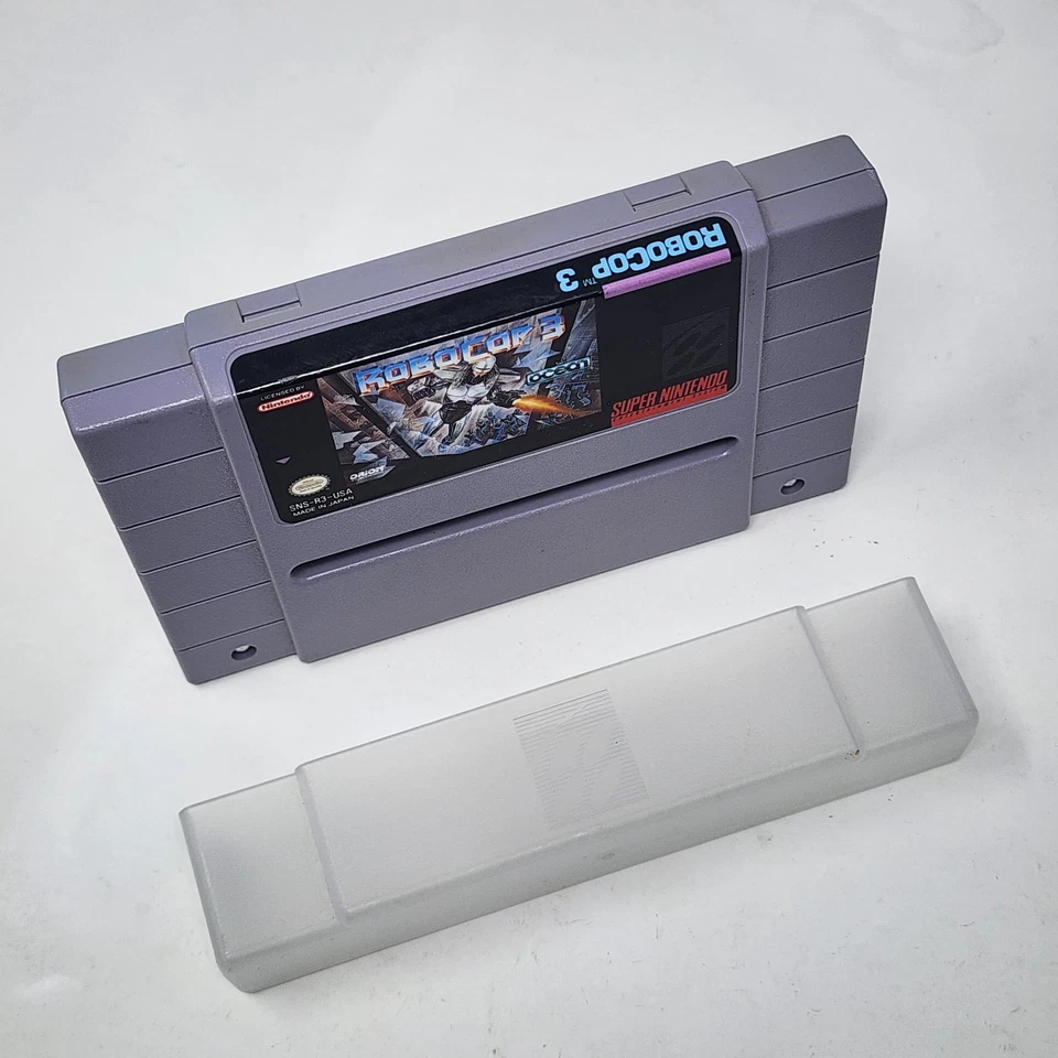 RoboCop 3 (Super Nintendo SNES) AUTHENTIC & TESTED  - Image 2 of 3