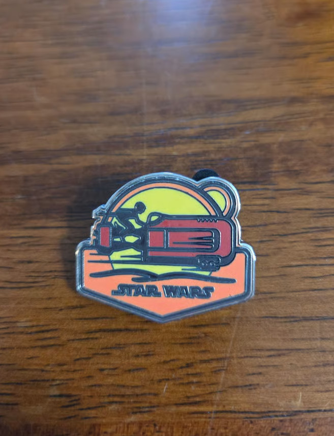 Disney Trading Pin Rey's Speeder Force Awakens Booster Star Wars