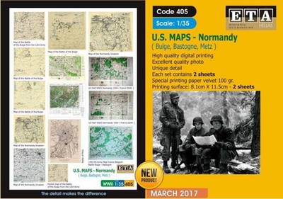 US Maps Normandy / 1:35