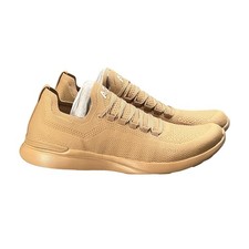 APL TechLoom Breeze Mens 12 Running Shoes Tan/Pristine 1-2-007-422-270 MSRP $245