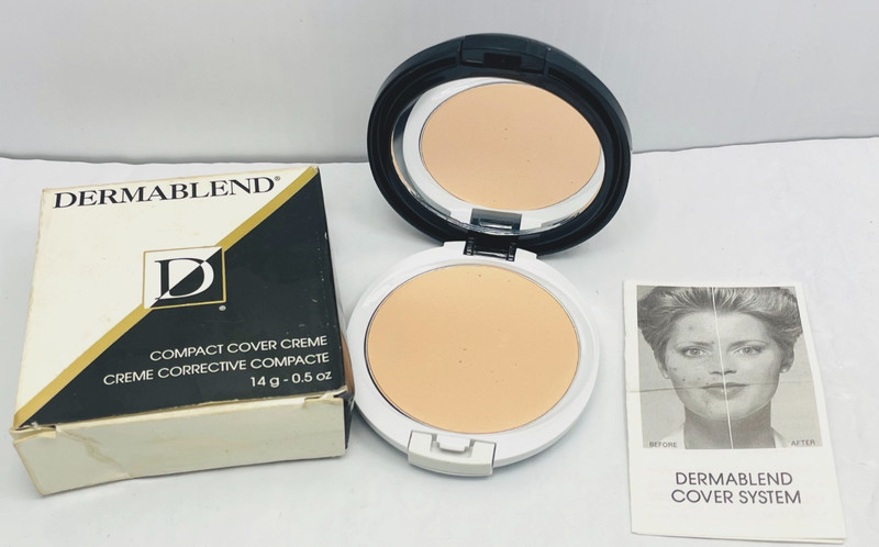 NEW in Box DERMABLEND Cover Creme - CHROMA 0 - PALE IVORY 14 g**RARE  SOLD AS-IS