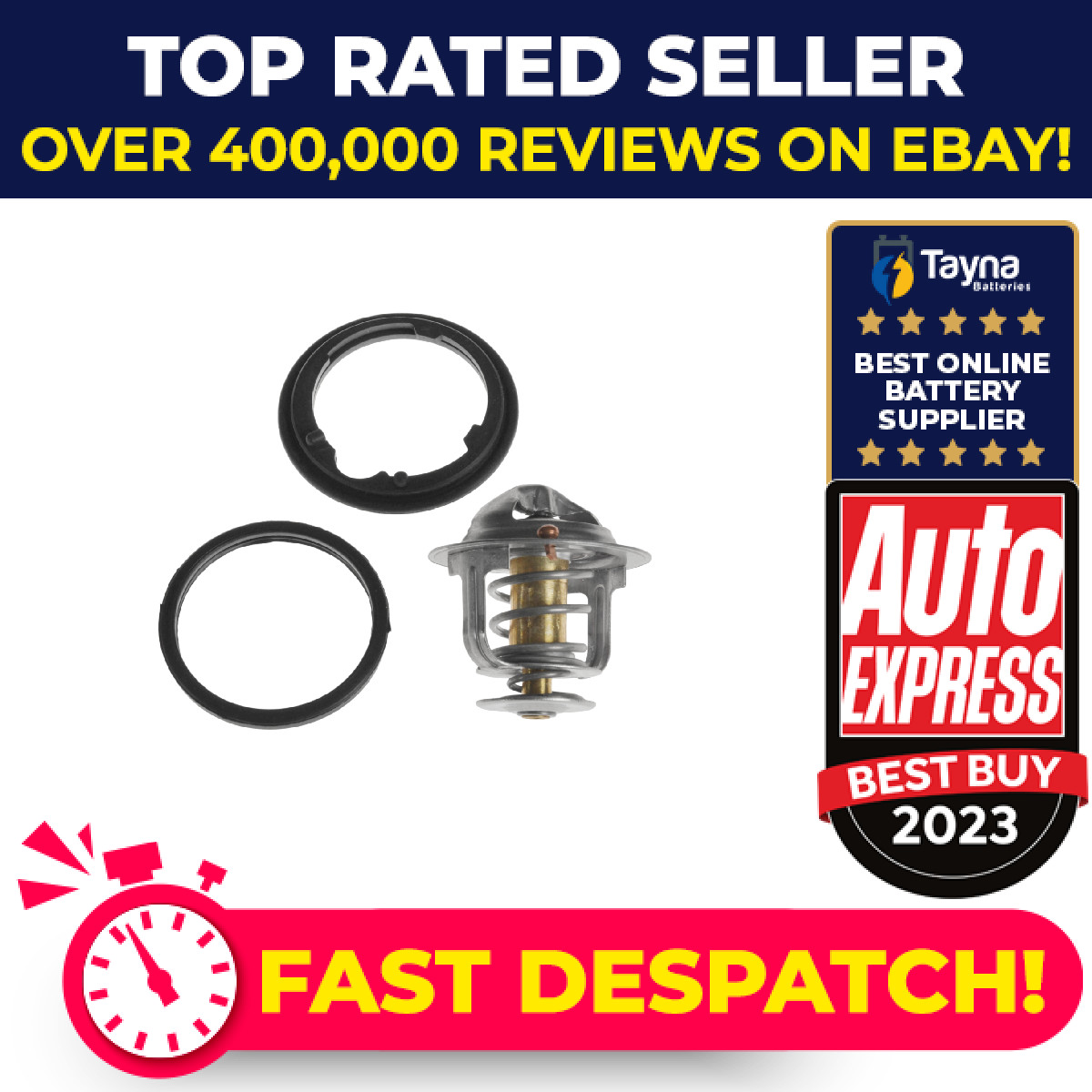 Coolant Thermostat ADD69213 Blue Print 9004833092 9004833092000 Quality New