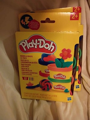 Play-Doh Treats & Favors 12-Pack Multi Color Modeling Compound Hasbro