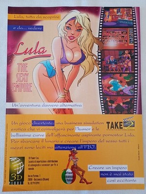 Lula the Sexy Empire Advertising 1998 PC Italian Magazine Advertising 27x20