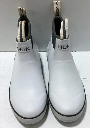 HUK Men's Rogue Wave Shoe | High-Performance Fishing & Deck Boot Rain GREY