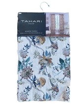 NEW Tahari Home Pheasant Bird Cotton Drapes Floral 50"x84  Window Panels 2PC