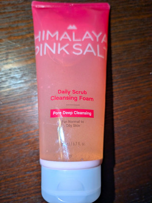 Himalaya Pink Salt Pore Deep Cleansing Foam Face Wash Normal-Oily 6.7 fl oz