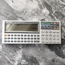 SHARP PC-1360 Pocket Computer con 2 schede RAM CE-2H32M 32 KB (64 KB)